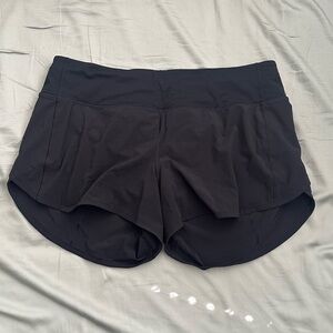 lululemon athletica Women's Black Athletic Shorts